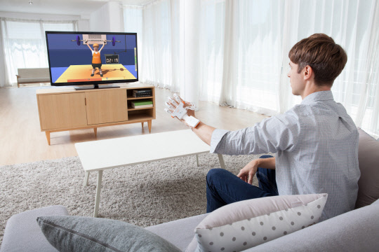 스마트 글러브 홈버전. 네오펙트 제공